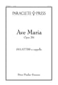 Ave Maria Op. 261 SSAATTBB choral sheet music cover